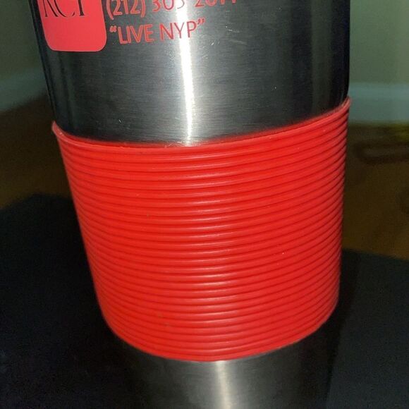 Royal charter properties stainless steel travel coffee mug with rubber grip - Picture 3 of 8